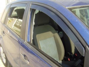 Ford Fiesta légterelő szett első + hátsó ablakra, 4db