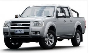 Ford Ranger légterelő szett első + hátsó ablakra, 4db