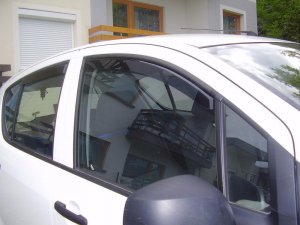 Suzuki Splash légterelő szett első + hátsó ablakra, 4db