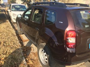 Dacia Duster légterelő szett első + hátsó ablakra, 4db