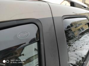 Dacia Duster légterelő szett első + hátsó ablakra, 4db