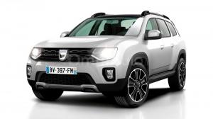 Dacia Duster légterelő szett első + hátsó ablakra, 4db