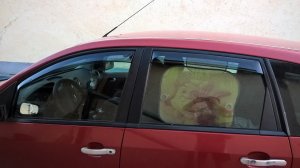 Ford Fiesta légterelő szett első + hátsó ablakra, 4db