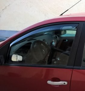 Ford Fiesta légterelő pár első ablakra, 2db