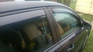 Ford Focus légterelő szett első + hátsó ablakra, 4db (kombira jó)
