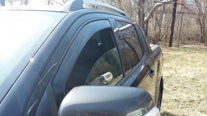 Ford Ranger légterelő pár első ablakra, 2db