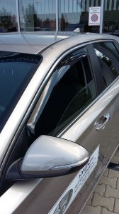 Hyundai i30 légterelő pár első ablakra, 2db