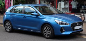 Hyundai i30 légterelő pár első ablakra, 2db