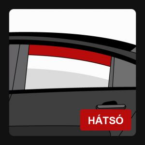 Opel Corsa E légterelő pár hátsó ablakra, 2db