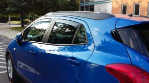 Opel Mokka légterelő szett első + hátsó ablakra, 4db